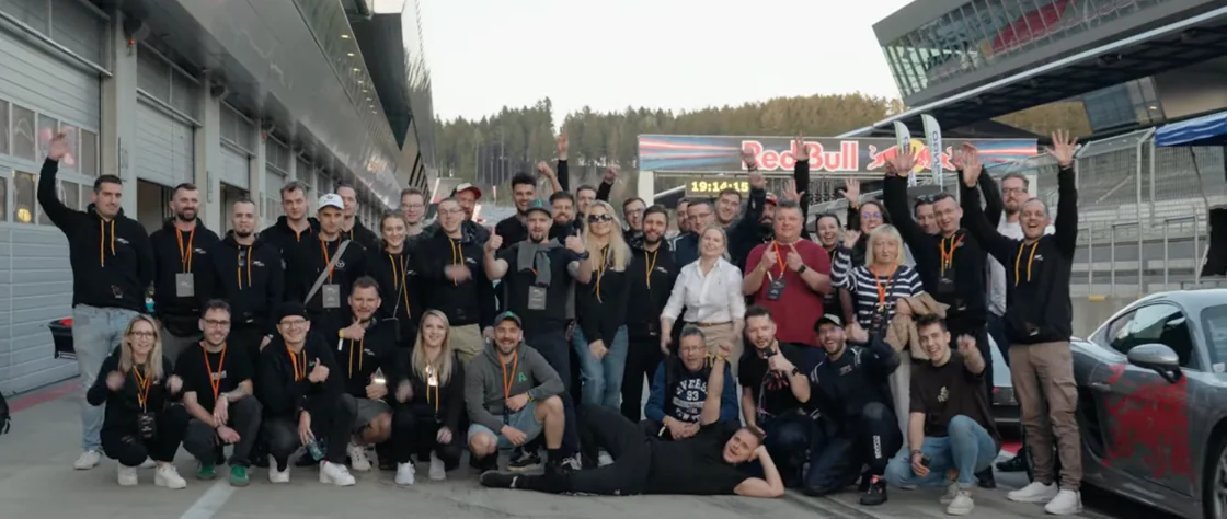 Uczestnicy wydarzenia Honey na Red Bull Ring
