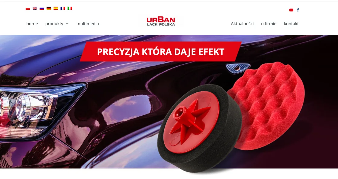 Urban — strona internetowa